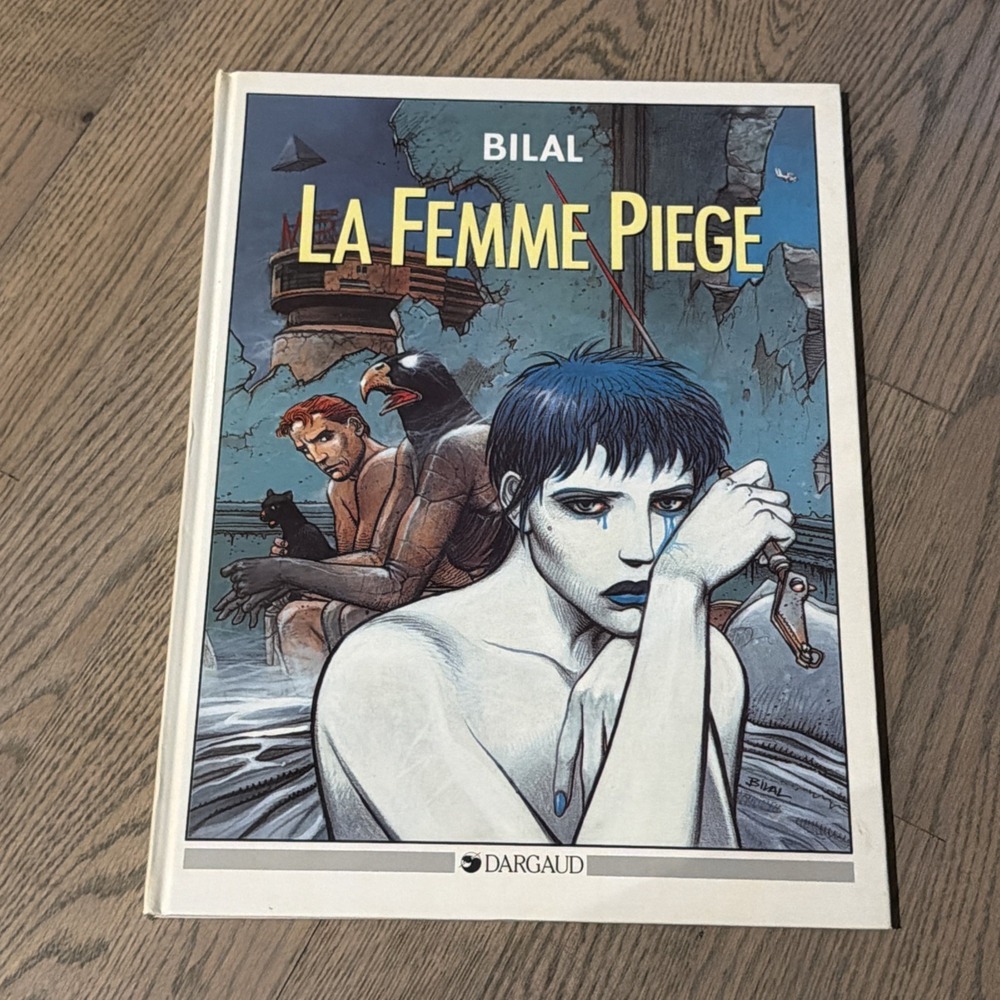 La Femme Piege Bilal Dargaud 1986 HC Graphic Novel